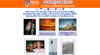 Singapore: NUS2002.de Homepage